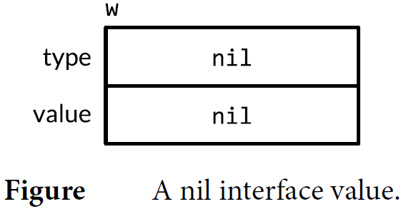 A nil interface value